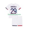 Fußballtrikots Paris Saint-Germain Bradley Barcola 29 Kinder Auswärts Trikotsatz 2025-2026 Fußballtrikots Paris Saint-Germain Bradley Barcola 29 Kinder Auswärts Trikotsatz 2025-2026